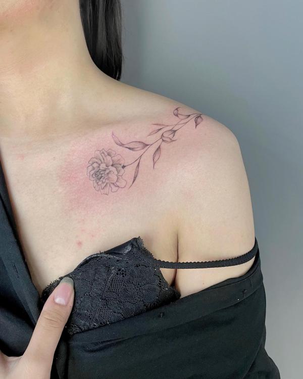40 Marigold Tattoo Designs with Meaning