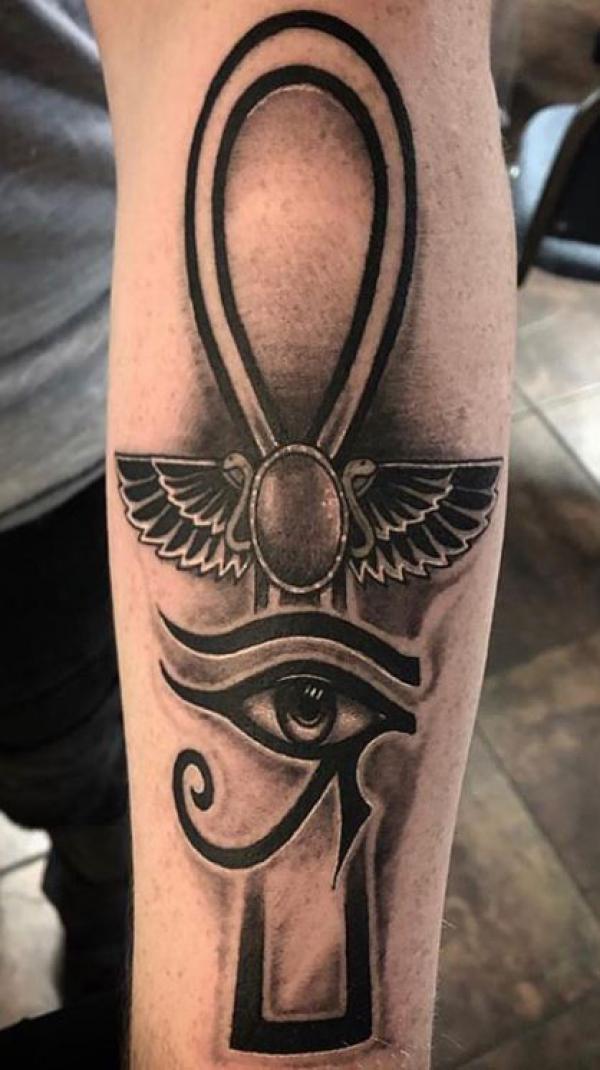 70 Ankh Tattoos: Modern Take on an Ancient Symbol