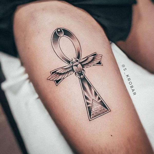 70 Ankh Tattoos: Modern Take on an Ancient Symbol