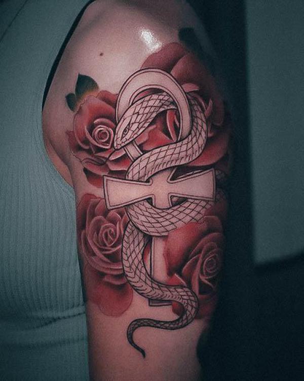 70 Ankh Tattoos: Modern Take on an Ancient Symbol