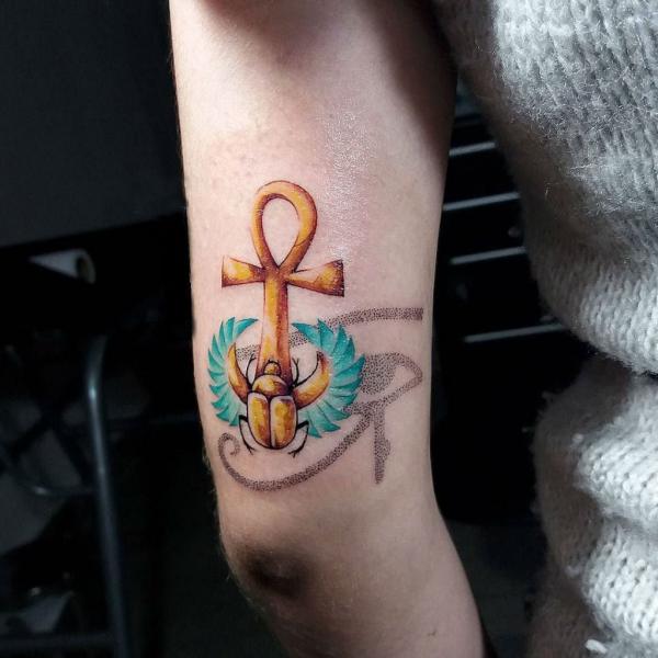 70 Ankh Tattoos: Modern Take on an Ancient Symbol