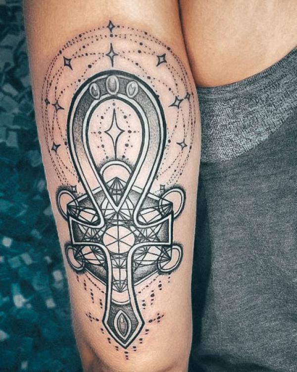 70 Ankh Tattoos: Modern Take on an Ancient Symbol
