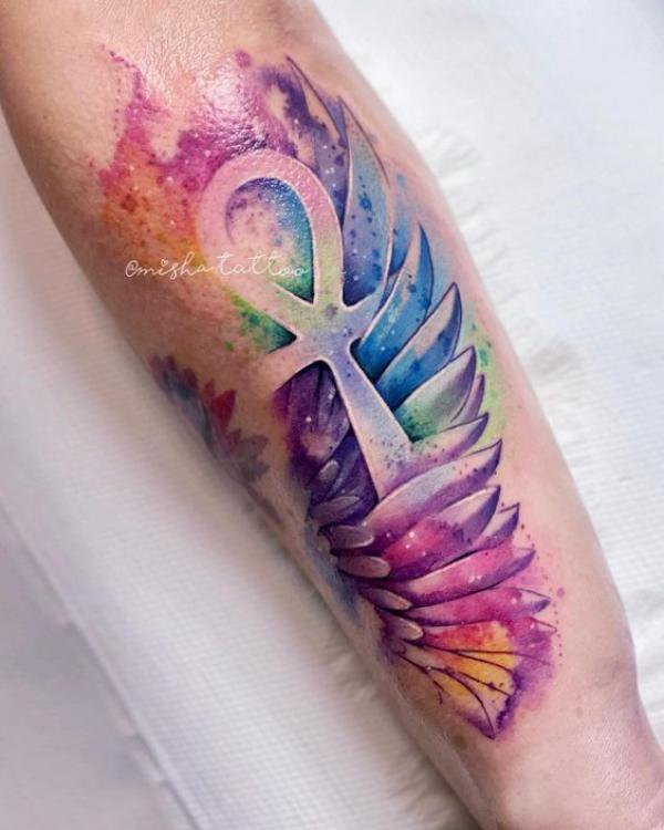 70 Ankh Tattoos: Modern Take on an Ancient Symbol