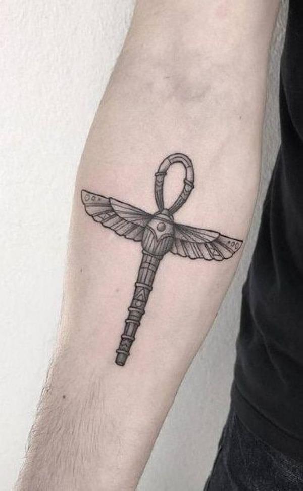 70 Ankh Tattoos: Modern Take on an Ancient Symbol