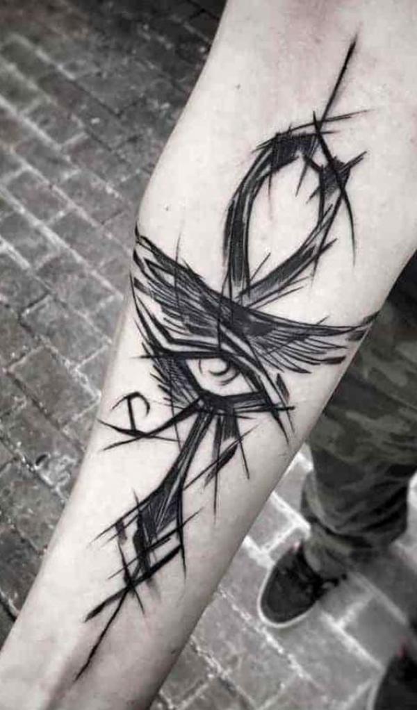 70 Ankh Tattoos: Modern Take on an Ancient Symbol