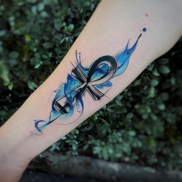 70 Ankh Tattoos: Modern Take on an Ancient Symbol