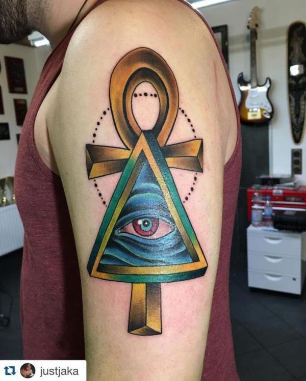 70 Ankh Tattoos: Modern Take on an Ancient Symbol