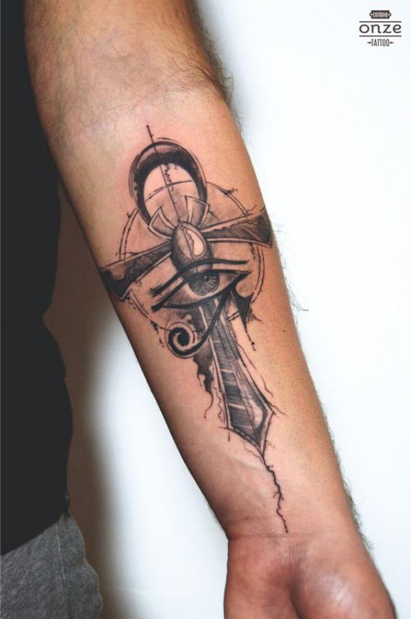 70 Ankh Tattoos: Modern Take on an Ancient Symbol