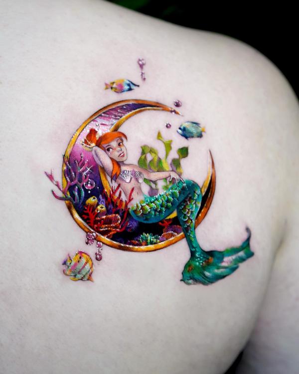 100 Mermaid Tattoo Designs: Meanings and Styles
