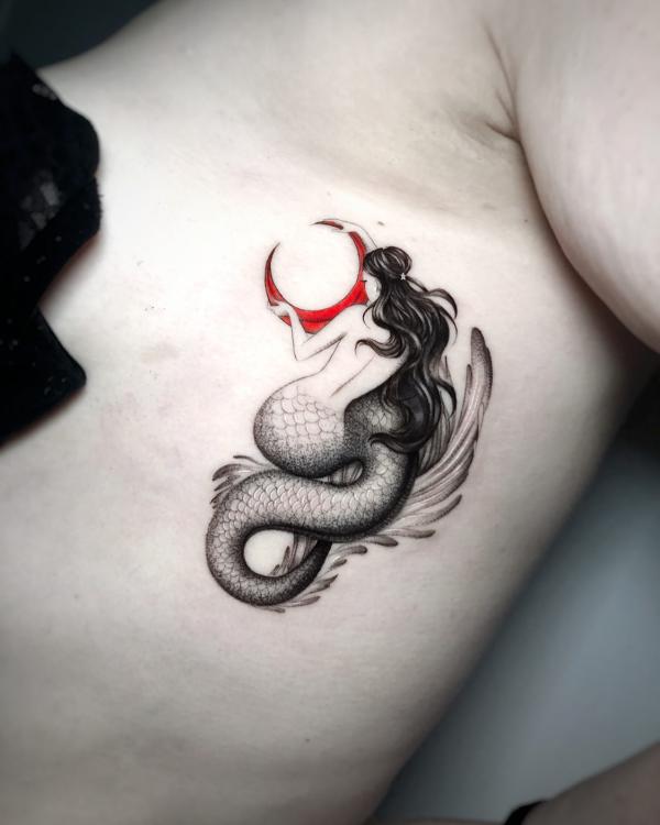 100 Mermaid Tattoo Designs: Meanings and Styles
