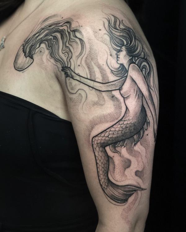 100 Mermaid Tattoo Designs: Meanings and Styles