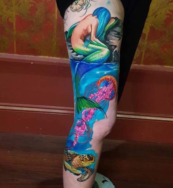 100 Mermaid Tattoo Designs: Meanings and Styles