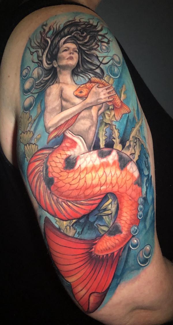 100 Mermaid Tattoo Designs: Meanings and Styles