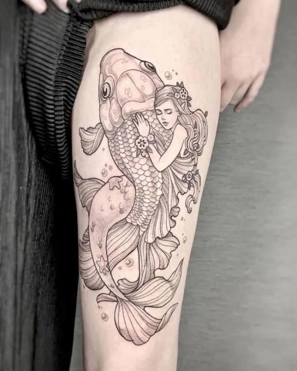 100 Mermaid Tattoo Designs: Meanings and Styles