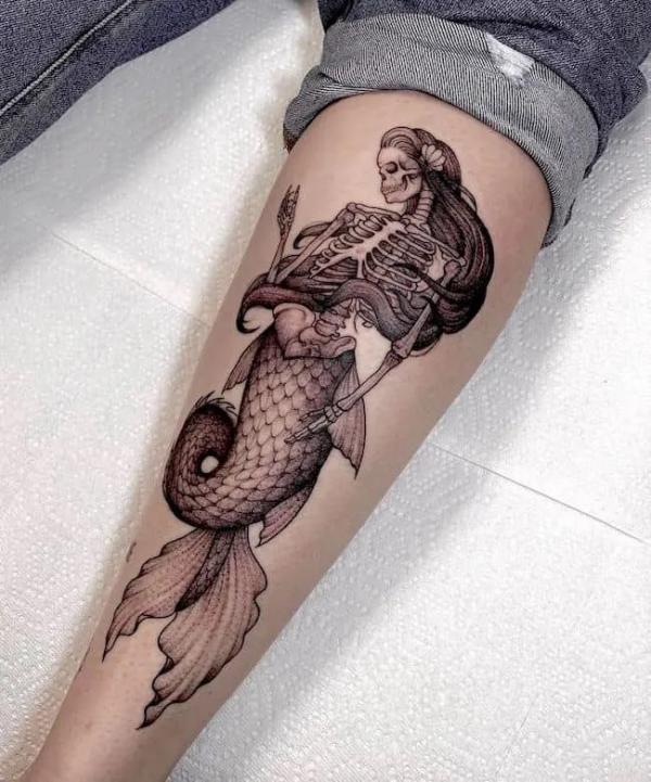 100 Mermaid Tattoo Designs: Meanings and Styles