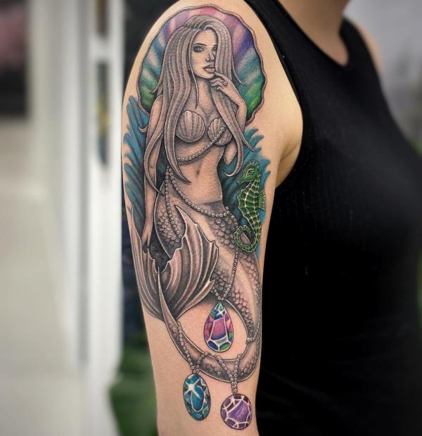 100 Mermaid Tattoo Designs: Meanings and Styles