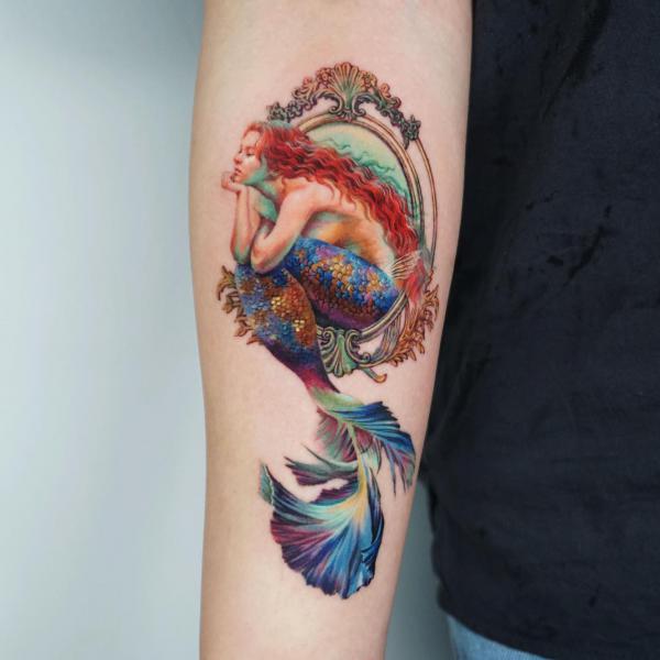 100 Mermaid Tattoo Designs: Meanings and Styles