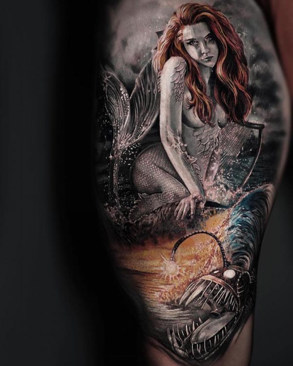 100 Mermaid Tattoo Designs: Meanings and Styles