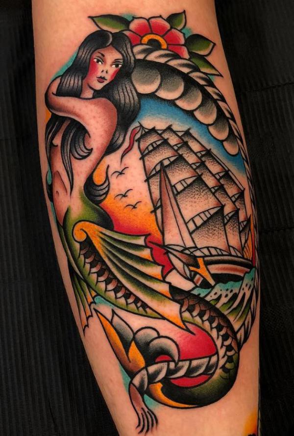 100 Mermaid Tattoo Designs: Meanings and Styles