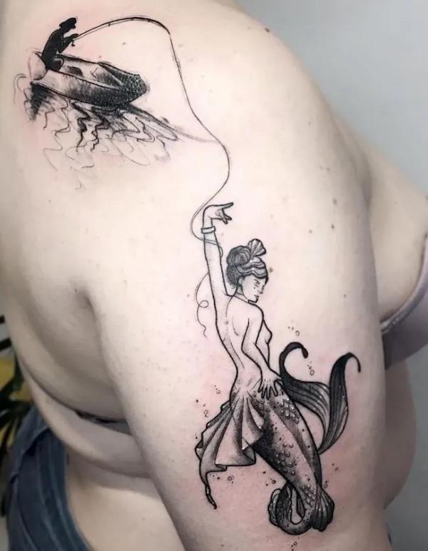 100 Mermaid Tattoo Designs: Meanings and Styles