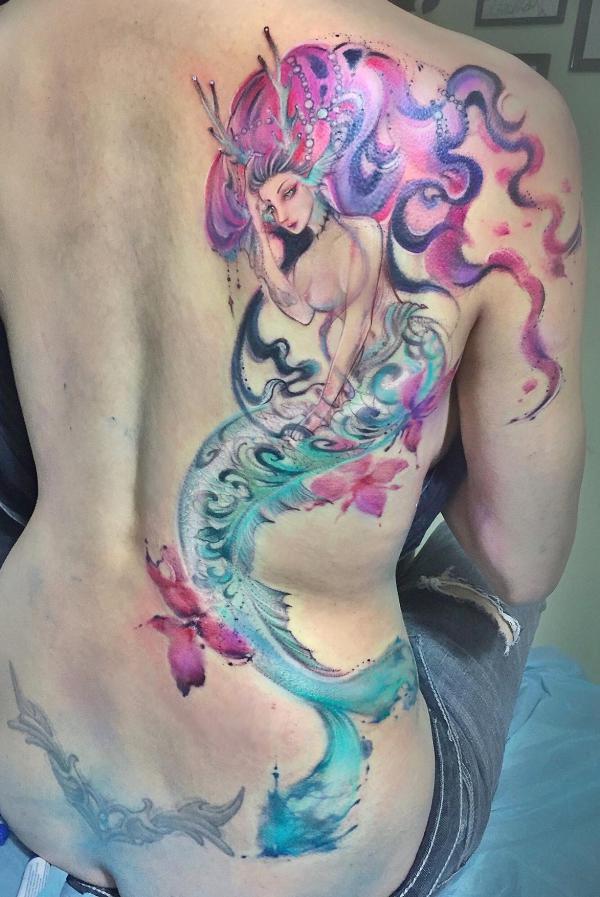 100 Mermaid Tattoo Designs: Meanings and Styles