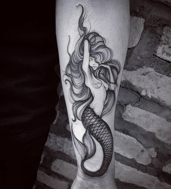 100 Mermaid Tattoo Designs: Meanings and Styles