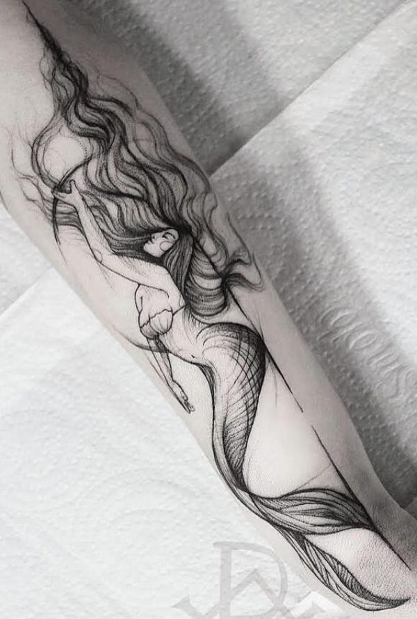100 Mermaid Tattoo Designs: Meanings and Styles