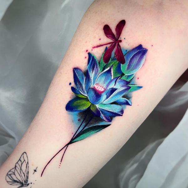 60 Blue Lotus Tattoos: Symbolism, Designs and Meaning