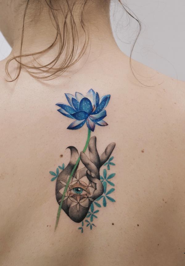 60 Blue Lotus Tattoos: Symbolism, Designs and Meaning