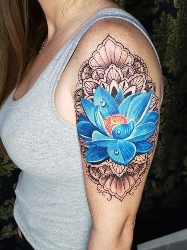 60 Blue Lotus Tattoos: Symbolism, Designs and Meaning