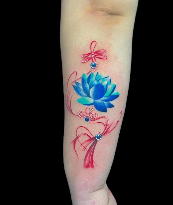 60 Blue Lotus Tattoos: Symbolism, Designs and Meaning