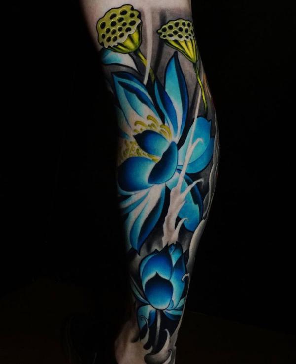 60 Blue Lotus Tattoos: Symbolism, Designs and Meaning