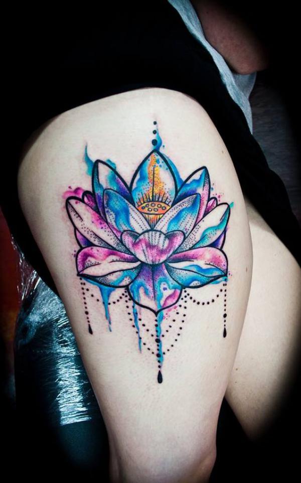 60 Blue Lotus Tattoos: Symbolism, Designs and Meaning
