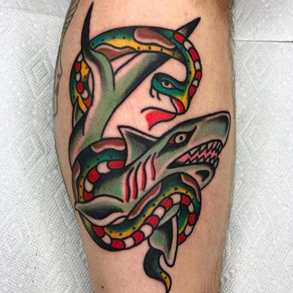 100 Inspiring Shark Tattoos with Meaning