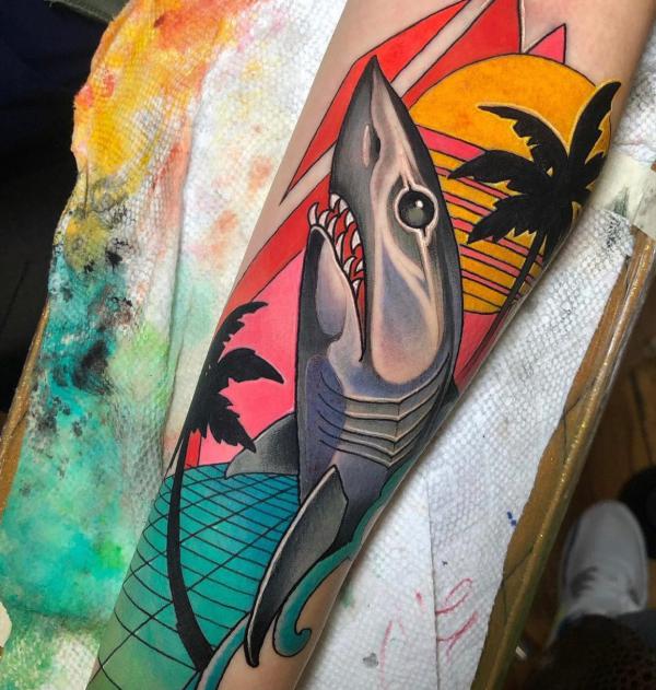 100 Inspiring Shark Tattoos with Meaning
