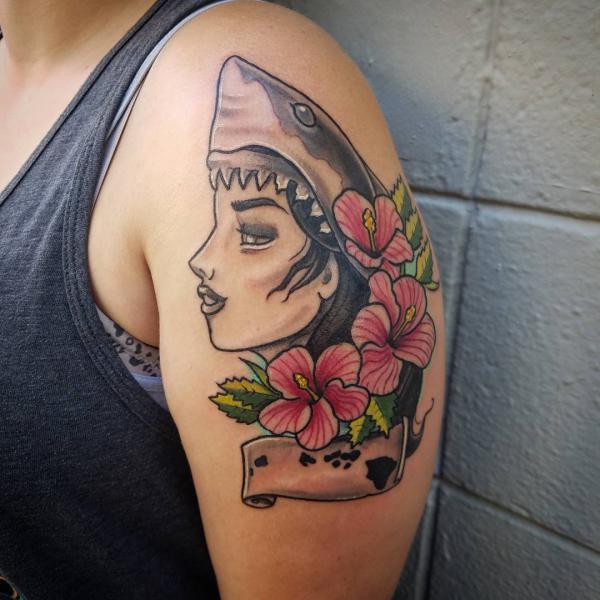 100 Inspiring Shark Tattoos with Meaning
