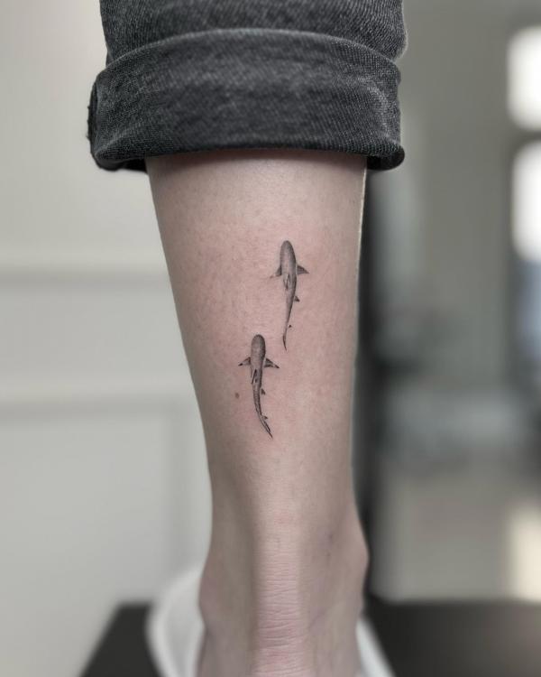 100 Inspiring Shark Tattoos with Meaning