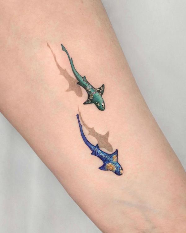 100 Inspiring Shark Tattoos with Meaning