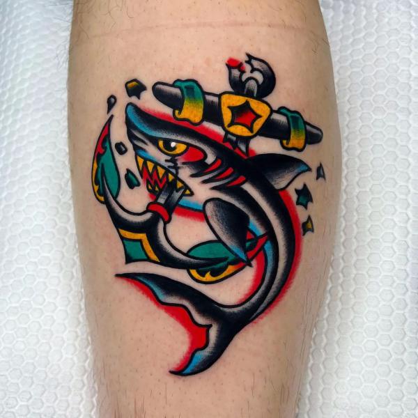 100 Inspiring Shark Tattoos with Meaning