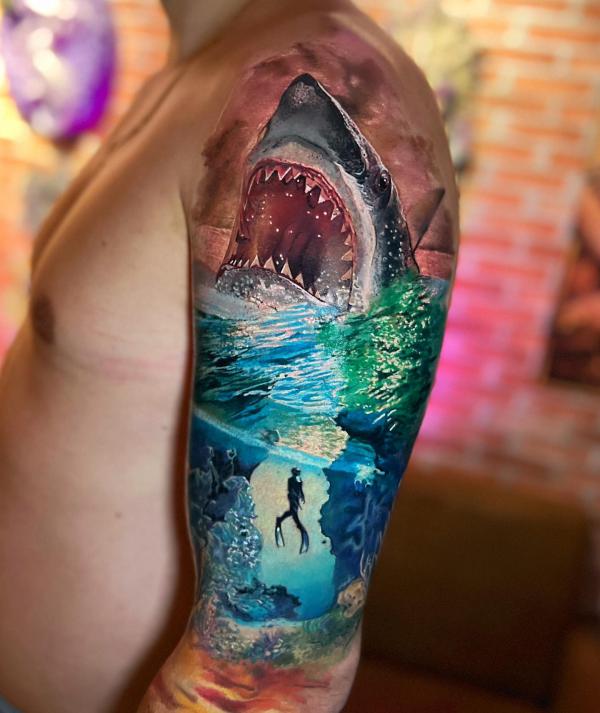 100 Inspiring Shark Tattoos with Meaning