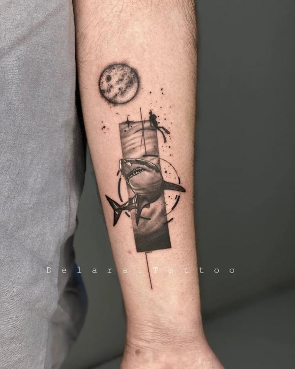 100 Inspiring Shark Tattoos with Meaning