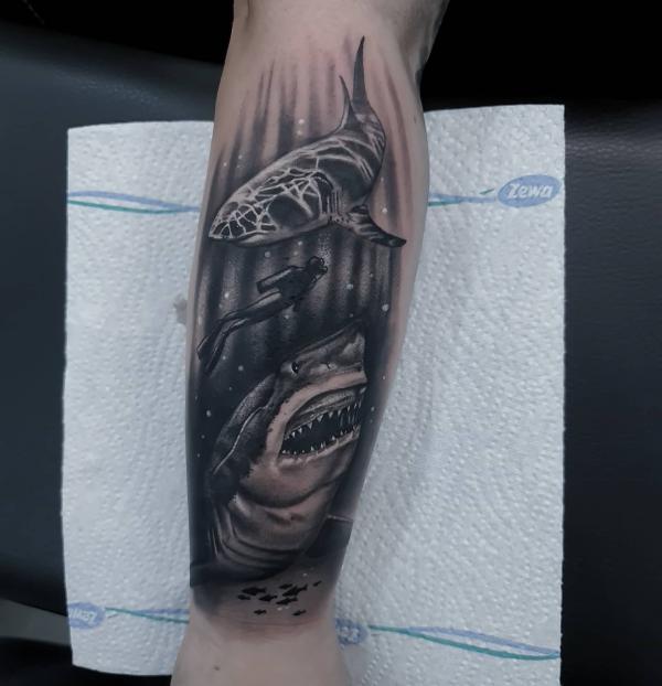 100 Inspiring Shark Tattoos with Meaning