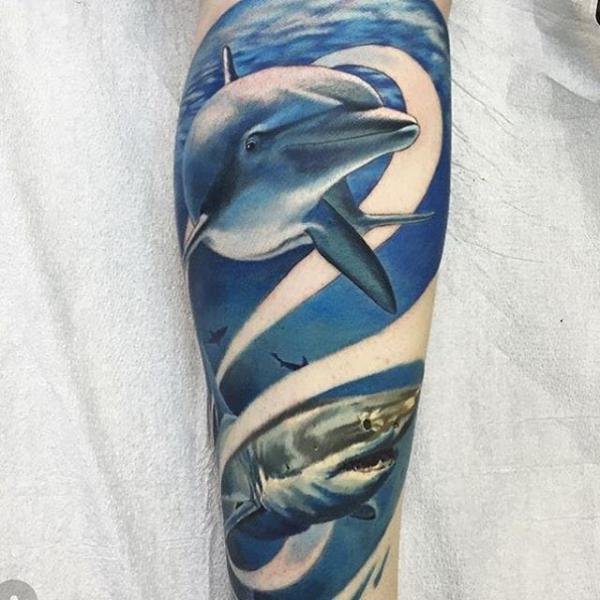 100 Inspiring Shark Tattoos with Meaning