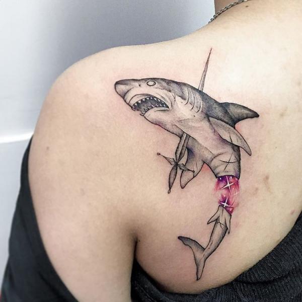 100 Inspiring Shark Tattoos with Meaning