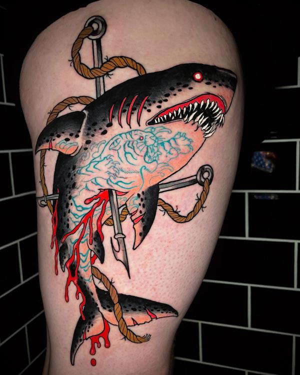 100 Inspiring Shark Tattoos with Meaning