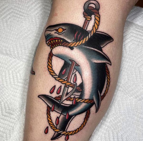 100 Inspiring Shark Tattoos with Meaning