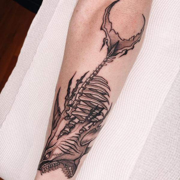 100 Inspiring Shark Tattoos with Meaning