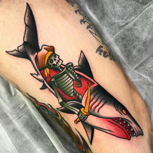 100 Inspiring Shark Tattoos with Meaning