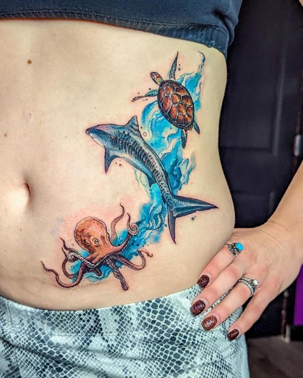 100 Inspiring Shark Tattoos with Meaning