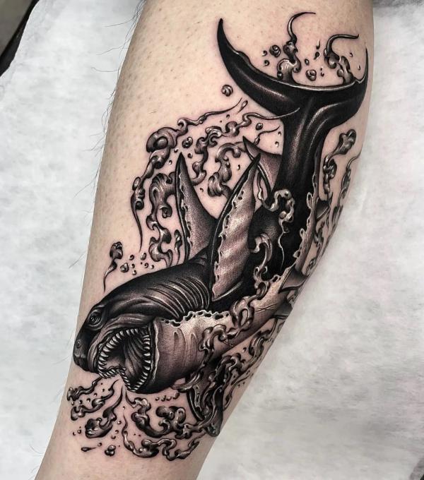 100 Inspiring Shark Tattoos with Meaning